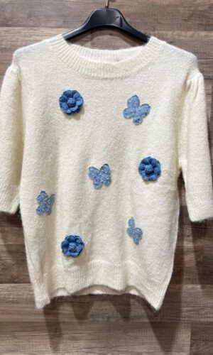 Maglioncino con inserti