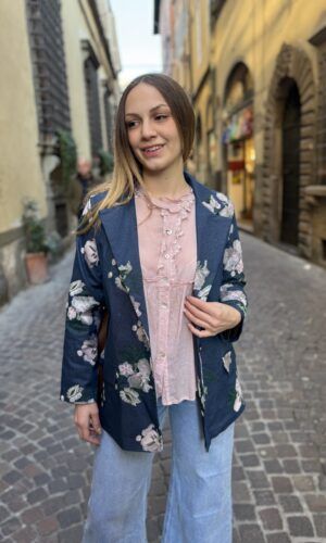 Blazer fiori